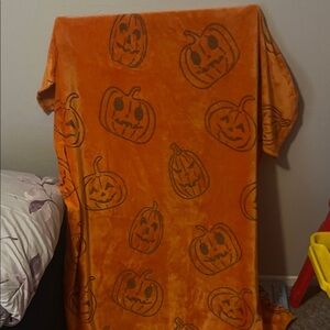 Kids‎ Pumpkin Halloween Costume Blanket